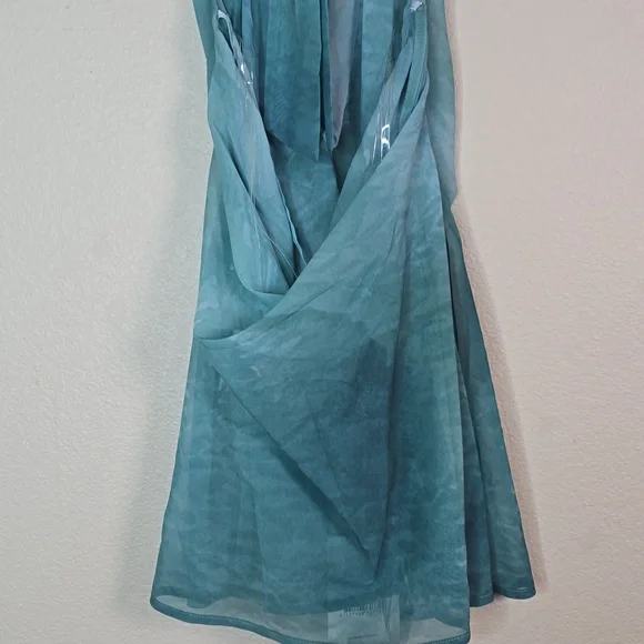Peppermayo Ocean Away Deep Cowl Mini Halter Neck Dress Size 4  NwT. - Picture 8 of 10